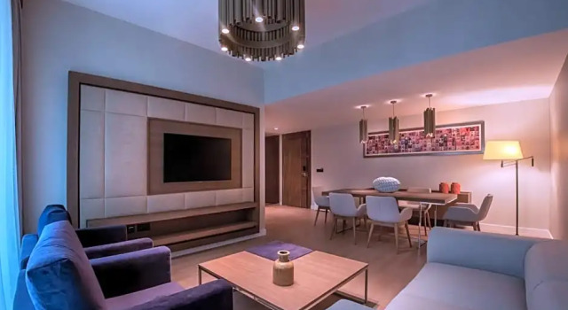 Апартаменты Premium с 3 комнатами с балконом Radisson Blu Residence, Istanbul Batisehir