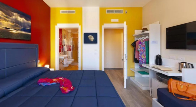Двухместный номер Deluxe с балконом Parco Tasso Guest House