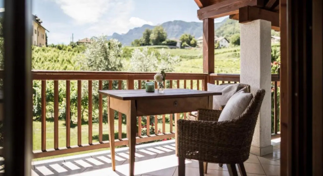 Апартаменты с балконом Weingut Weidlhof - Suite & Breakfast - Vacation for wine lovers