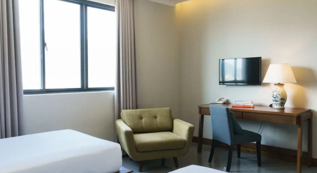 Номер Deluxe c 1 комнатой с частичным видом на океан Dan Oasis Beach Hotel and Apartment