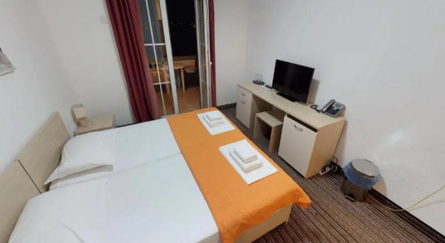 Двухместный номер Standard с балконом и с видом на море Hotel Belveder
