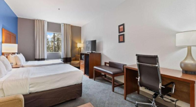 Четырёхместный номер Standard Comfort Suites Lombard - Addison