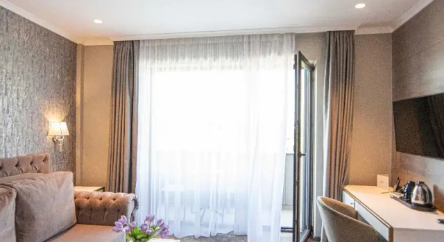 Апартаменты с 2 комнатами с балконом Hotel Aventus