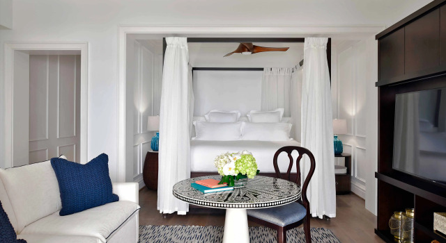 Люкс с 2 комнатами с видом на гавань Rosewood Bermuda