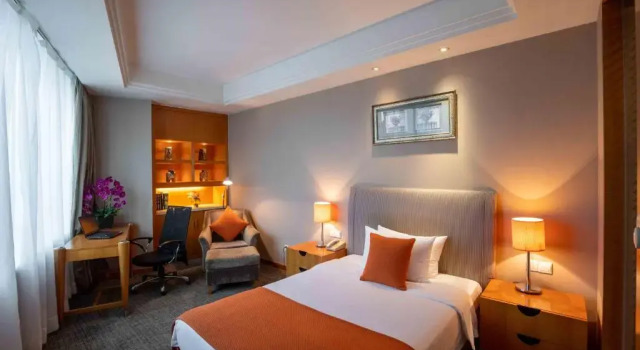 Одноместный номер Standard с красивым видом из окна Jin Jiang Tian Cheng Hotel