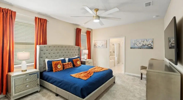 Windsor Island Resort 10 Bedroom Themed Private Home with Pool+Spa & Resort Amenity Access 10 Home, Забронировать Курортный отель Курортные отели Фор Корнерз, Курортный отель