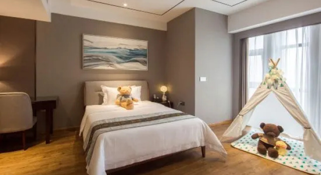 Семейный люкс с видом на озеро Jiayuan Starlight Hotel