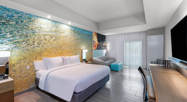 Двухместный номер Standard с балконом Courtyard South Padre Island