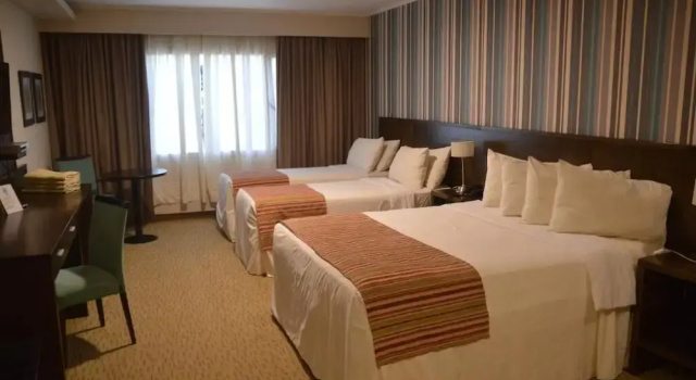 Четырёхместный номер Superior с видом на бассейн Mayim Hotel Termal & Spa
