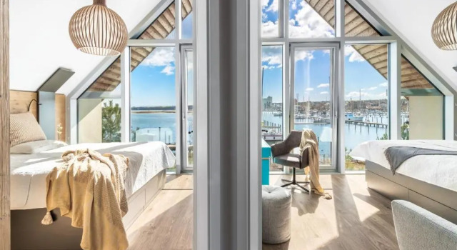 Ostsee - Reetdachhaus Nr 45 "Graswarder" im Strand Resort, Забронировать Курортный отель Курортные отели Хайлигенхафен, Курортный отель