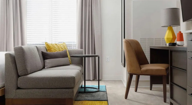 Двухместный люкс WaterWalk Extended Stay by Wyndham Huntsville