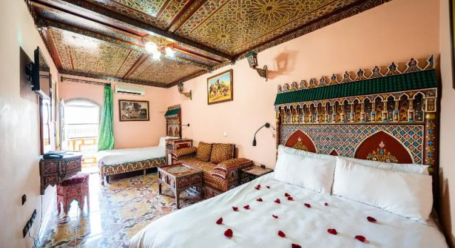 Трёхместный номер Standard с балконом Moroccan House