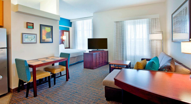 Двухместная студия Residence Inn Baltimore Hunt Valley
