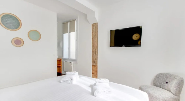 Pick A Flats Marais Apolline Apartment, Забронировать Апартаменты/квартира 10-й округ: Республика Париж, рядом с Станция метро Rambuteau