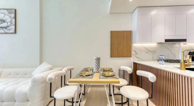 Апартаменты PVH - Vibrant 1BR in Binghatti Amber