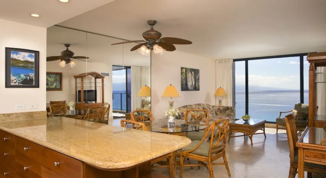 Двухместный номер Standard с красивым видом из окна Mahana at Kaanapali