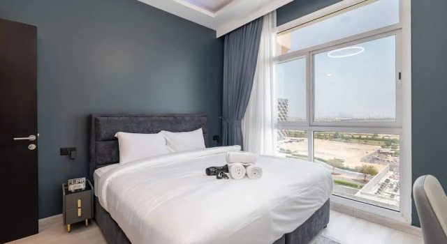 Calm 1-bedroom With Relaxing Balcony Atmosphere in Liwan