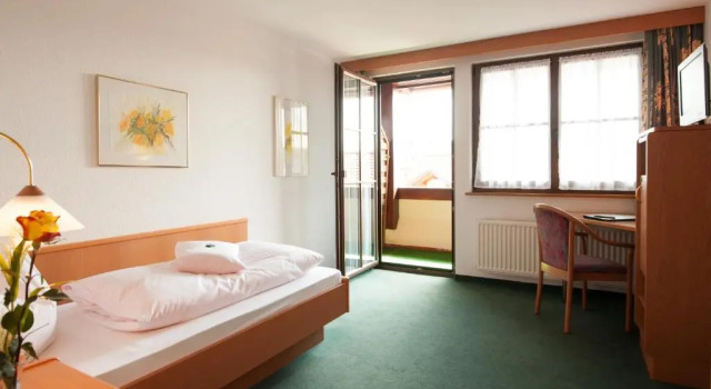 Standart tek kişilik oda Business- und Wellnesshotel Schwaiger