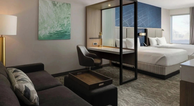Шестиместный люкс SpringHill Suites by Marriott Detroit Sterling Heights