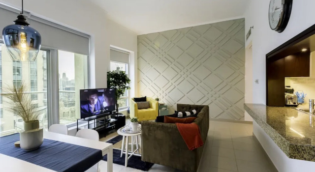 One Perfect Stay - 1BR at Burj Views, Забронировать Отель Даунтаун Дубай , рядом с Дубайский аквариум