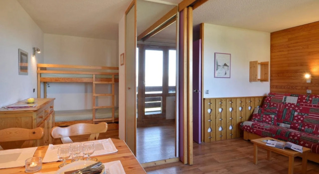 Belle Plagne Studio on the Resort Center for 4 People of 28 mÂ² Be640, Prenota Resort Belle Plagne 