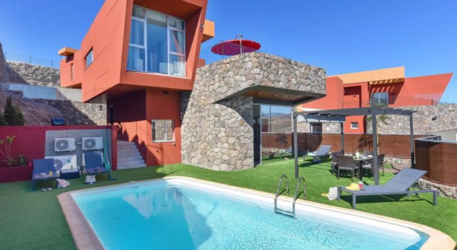 Villa Green 8, Prenota Villa Hotel a Gran Canaria con piscina, Piscina