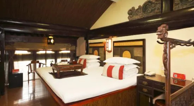 Люкс с 6 комнатами с видом на внутренний двор Pingyao Yunjincheng Hotel