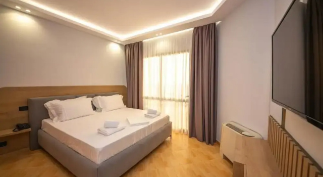 Двухместный номер Deluxe с балконом и с видом на море Hotel Sea Breeze