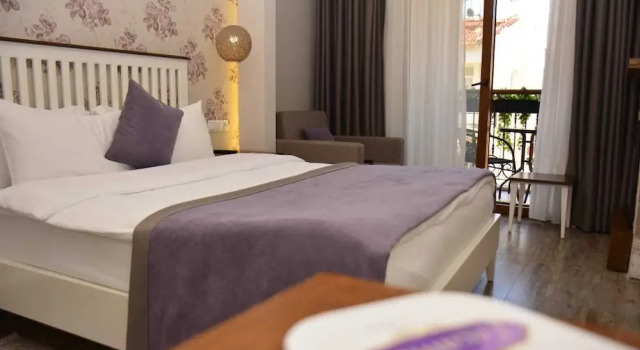 Семейный номер Standard с балконом и с частичным видом на море Focamor Otel