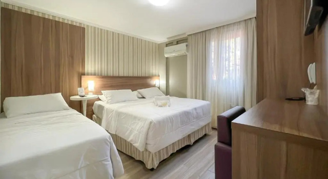 Трёхместный номер Standard Pousada Viena