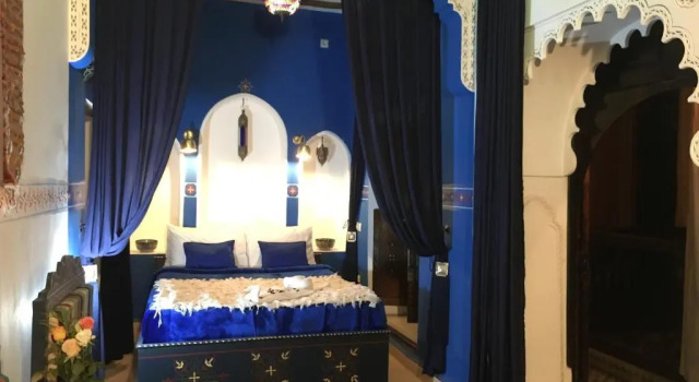 Люкс Дуплекс Riad Blue Berber
