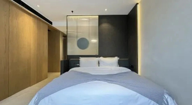 Двухместный люкс Wuta Xinshe Tangquan Homestay (Hangzhou Stork Branch)