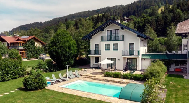 Коттедж Birkenvilla Ferienhaus mit 4 Schlafzimmern für 9 Personen