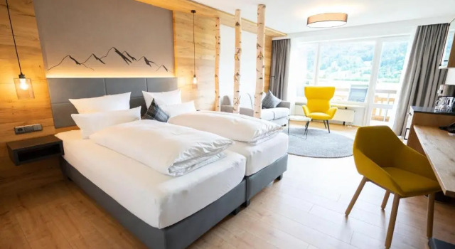 Двухместный номер Superior с видом на горы Alpenhof Oberstdorf Hotel & SPA, Signature Collection by BW