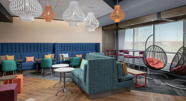 Кровать в общем номере Tru By Hilton Lubbock Southwest