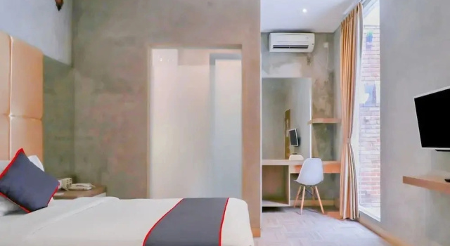 Deluxe chambre The Batik Bed and Coffee Bandung
