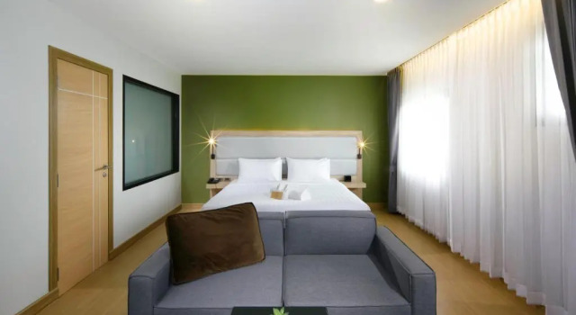 Двухместный номер Deluxe с видом на сад Prime Square Hotel