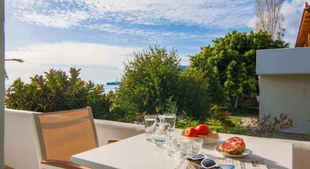 Апартаменты с частичным видом на море Skinos Apartments