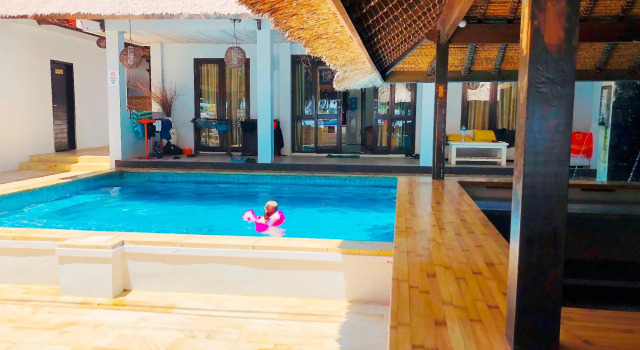 Номер Deluxe Samba Villas Beachfront View