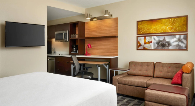 Двухместная студия TownePlace Suites by Marriott Leesburg