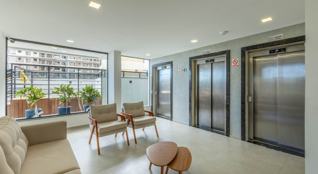 Апартаменты Apto Vista Mar Lateral em Frente a Praia BDT0608