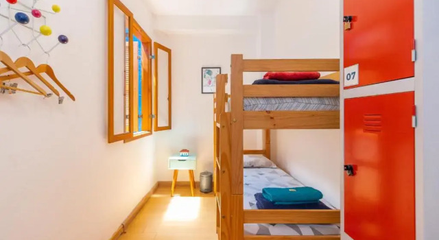 Кровать в общем номере (женский номер) Hostel Casa Azul