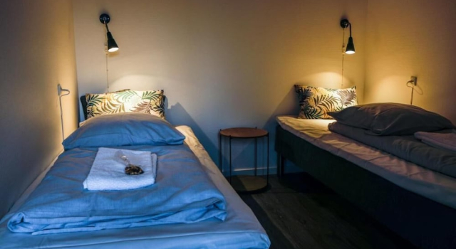 Семейный номер Standard с видом на внутренний двор B&B by the Sea Hirtshals