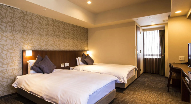 Двухместный номер Corner Отель Dormy Inn Kumamoto Natural Hot Spring