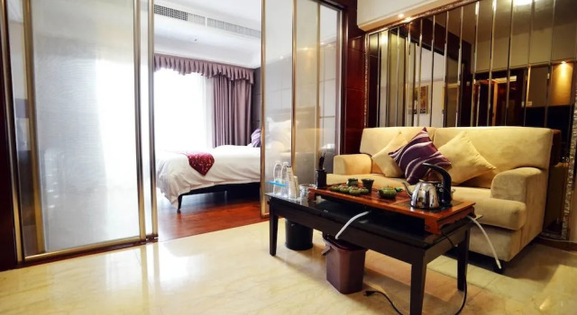 YUMI Apartment-Foshan Zumiao Branch, Rezervovat Apartmán Hotely v Guangdong s bazénem, Bazén