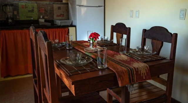 Двухместное шале с балконом Areia Branca Apart Hotel