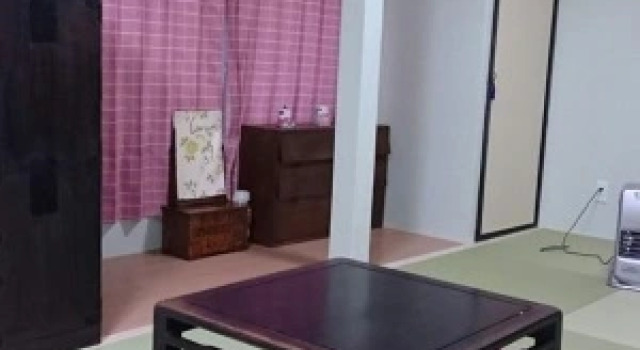 Кровать в общем номере Guesthouse Seiryu Kibako