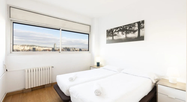 1769 - AB Olympic Village III Penthouse, Забронировать Апартаменты/квартира Апартаменты Барселоны, рядом с Скульптура «Золотая рыбка», Апартаменты/квартира