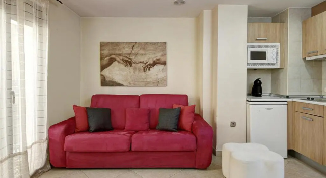 Апартаменты Standard с балконом Apartamentos Turísticos Centro