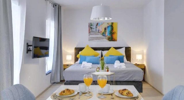 Студия D&A Amphitheatre Apartments with free parking